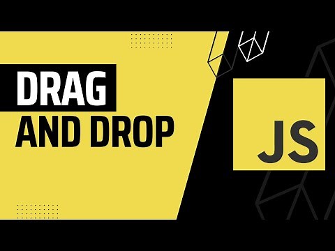 Javascript Drag and Drop (11 lines of code)