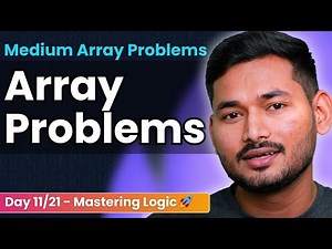 Medium Array Problems in JavaScript | Day 11/21 of Problem Solving with JS 🚀