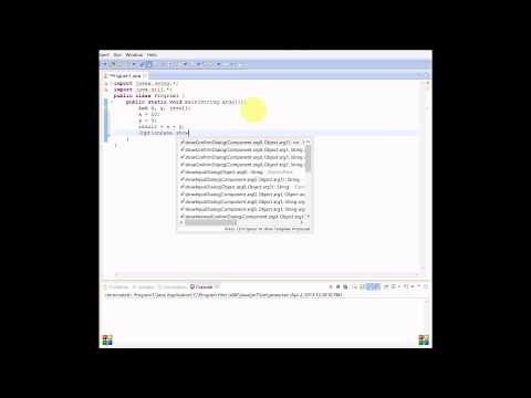 Java Tutorial 3: Basic Math Calculations(Using Variables)
