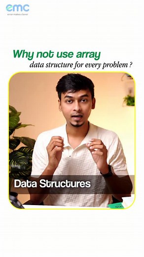 Link in description to start learning Data Structures & Algorithms, perfect for beginners and job seekers. (Data Structures, Algorithms, Arrays, Stack, Big O). #dsa #datastructure #array #errormakesclever | Error Makes Clever