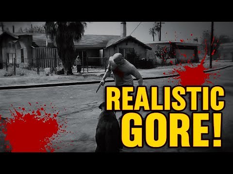 NEW Realistic GORE Script for FiveM | Brutal Injuries, Blood FX & Death Cam! (Free Download)