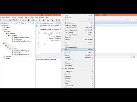 ClassNotFoundException vs NoClassDefFoundError
