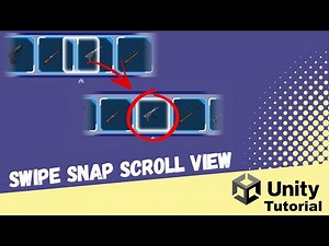 Swipe Snap Scroll View / Scroll Rect (Unity Beginner Tutorial)