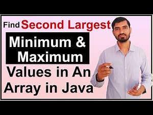 Find Second Largest Number in an Array in Java (Hindi)