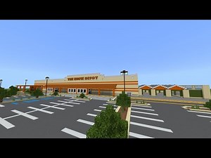 Minecraft - City Of Evansburg - Episode 36 - The Home Depot! (Timelapse)