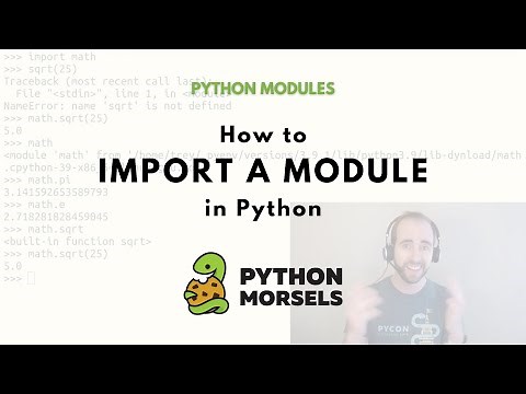 How to import a module in Python