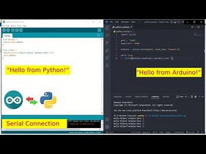Sending Message from Arduino to Python and Python to Arduino | Serial Connection