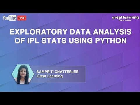 Exploratory Data Analysis of IPL stats using Python | IPL Data Analysis | Great Learning