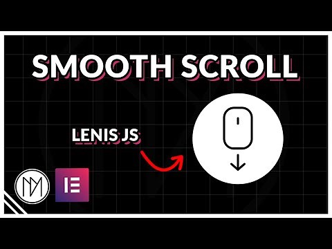 Easily add SMOOTH SCROLL for Free with Lenis js - Elementor and Wordpress Tutorial