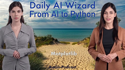 Day 41 Audio-Podcast: Matplotlib for Data Visualization – Beginner’s Guide for AI Coding | #DailyAIWizard