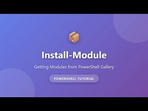Install-Module: How to Get PowerShell Modules from Gallery | PowerShell Tutorial