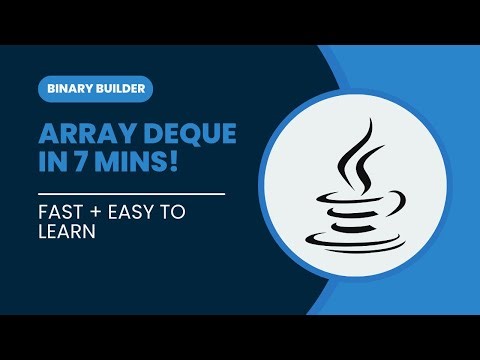 "Java Array Deque Explained with Examples | Tutorial for Beginners"