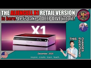 ⚡DEEP DIVE into the Aliencell X1 diode laser. This is truly a first of its kind!