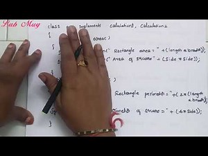 Multiple inheritance || interfaces example || 36 || java course in telugu