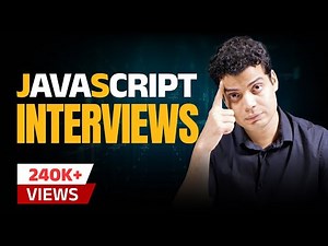 Top 10 JavaScript Interview Questions EXPLAINED! | Tanay Pratap Hindi
