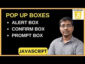 POPUP BOXES IN JAVASCRIPT | ALERT BOX | CONFIRM BOX | PROMPT BOX | ESCAPE CHARACTERS