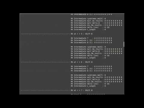 reed solomon verilog simulation (subtitle)