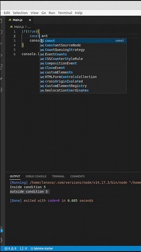 Difference between let, var and const variables in Javascript