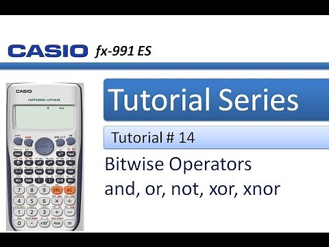 How to perform Bitwise and, or , not, xor and xnor Operations in Calculator
