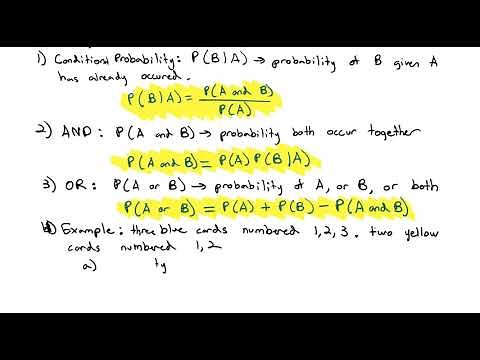 2.1 Probability Formulas
