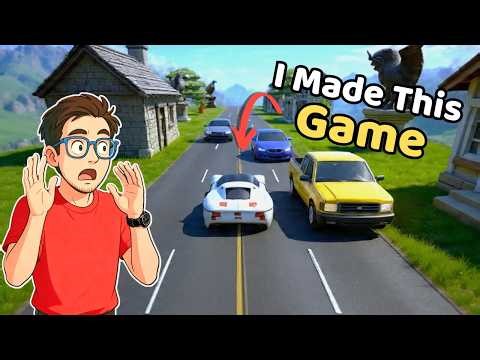 I Made a Car Racing Game Using AI (Hyper3D Rodin AI) | Unity Game Devlog 01 #ai