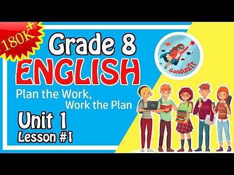 Grade 8 English Language [ Unit 1--Lesson 01] 🇱🇰🏫👩‍🏫🧑👩