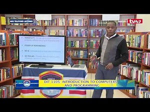 DIT1105: INTRODUCTION TO COMPUTERS AND PROGRAMMING