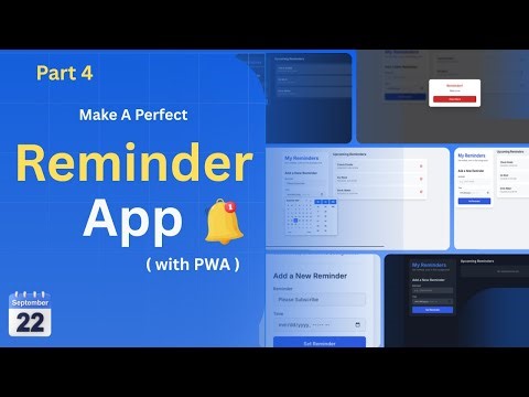 Build a Smart Reminder & Alarm App in JavaScript | Full Project