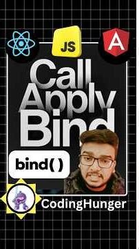 JavaScript Bind() Function #javascript #coding #programming #frontenddevelopment #nodejs