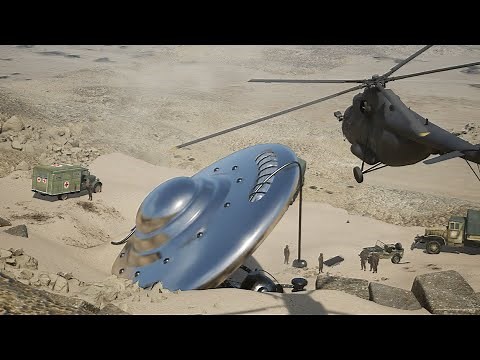 UFO Crash Retrieval - The Kalahari UAP Incident // 3D CGI Animation / Unreal Engine 5