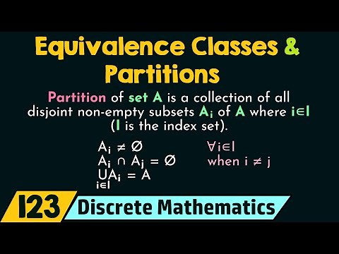 Equivalence Classes and Partitions