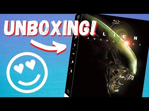Alien Anthology Blu Ray Unboxing