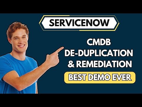 ServiceNow CMDB De-Duplication & Remediation | How to find duplicate CIs in ServiceNow?