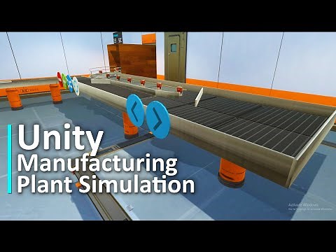 Manufacturing Discrete Event Simulation using UNITY - Part 01