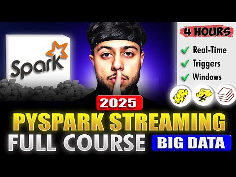 PySpark Streaming Full Course | Big Data With Apache Spark