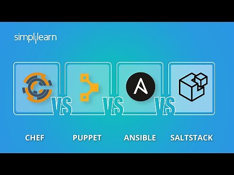 Chef vs Puppet vs Ansible vs Saltstack | Configuration Management Tools | DevOps Tools | Simplilearn