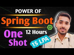 Spring Boot Series For Beginners | Single Video | 12 Hours | aadiandjava ‪@AadiandJava1705‬