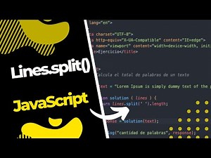 Contar palabras de un texto | Javascript