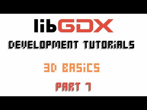 Java Game Development (Libgdx) Basic 3D