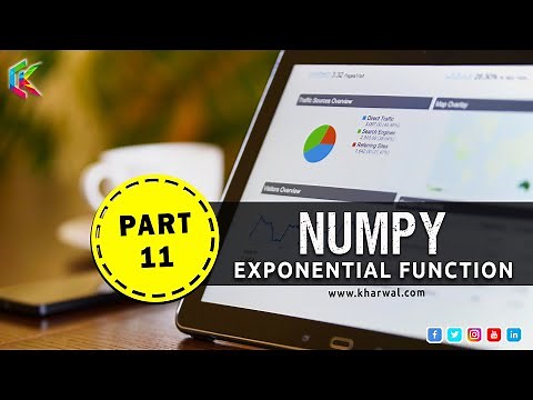 Numpy Part 11 | Exponential Function