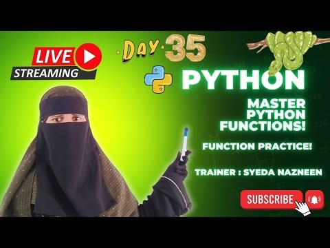 Python Functions Practice Day 35 | Master Functions Easily!