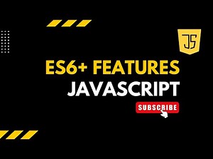 ES6+ Features in JavaScript: Let & Const, Arrow Functions, Destructuring & More!