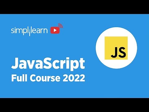 JavaScript Full Course 2026 | JavaScript Tutorial For Beginners | JavaScript Course | Simplilearn