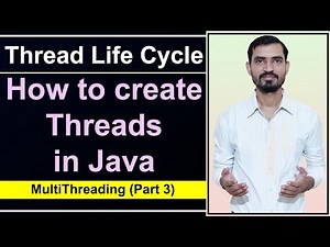 Thread Life Cycle in java; How to Create Thread in Java by Extending Thread Class by Deepak in Hindi