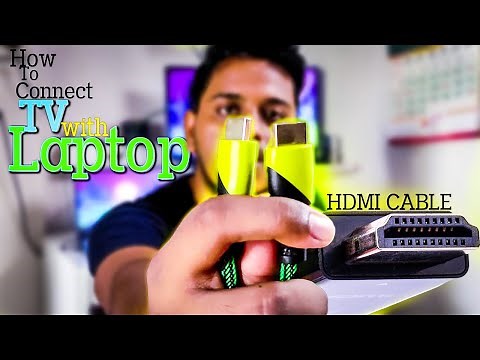 How to Connect Laptop to Tv/Monitor with HDMI Cable in Windows 11 and Windows 10