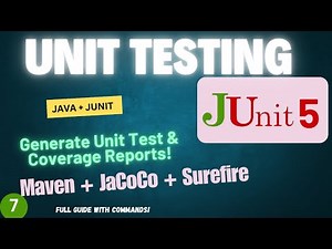 How to Generate Unit Test & Code Coverage Reports Using Maven | JaCoCo + Surefire Plugin
