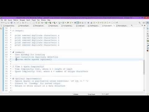 🔁 Find and Print Duplicate Characters in a String (Java)