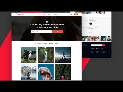 Complete website in html css and javascript in Hindi 2021