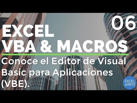 Excel VBA and Macros - Chapter 6 - Visual Basic Editor (VBE) @EXCELeINFO