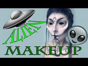 ALIEN Halloween Makeup Tutorial